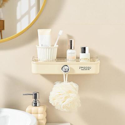 Manufacturer of bathroom rectangular storage racks, wall-mou