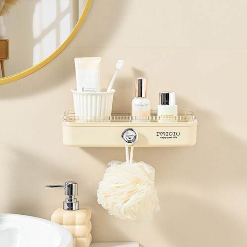 Manufacturer of bathroom rectangular storage racks, wall-mou
