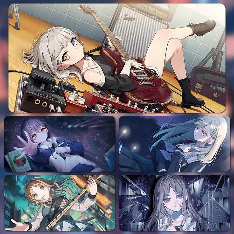 BanG Dream滑鼠垫学生办公游戏超大动漫电脑桌梦之子游戏键盘垫