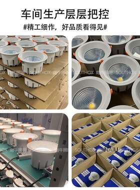 艺术展厅高显色RA98筒灯30w 开孔120mm ‌横装/竖装led深藏式筒灯