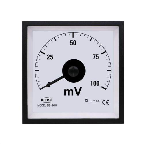 指针直流电压表BE-96W DC100mV 船用电压测量表头