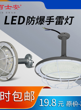 LED防爆灯IICT6 防水泛光灯加油站仓库厂房化工厂防腐应急三防灯