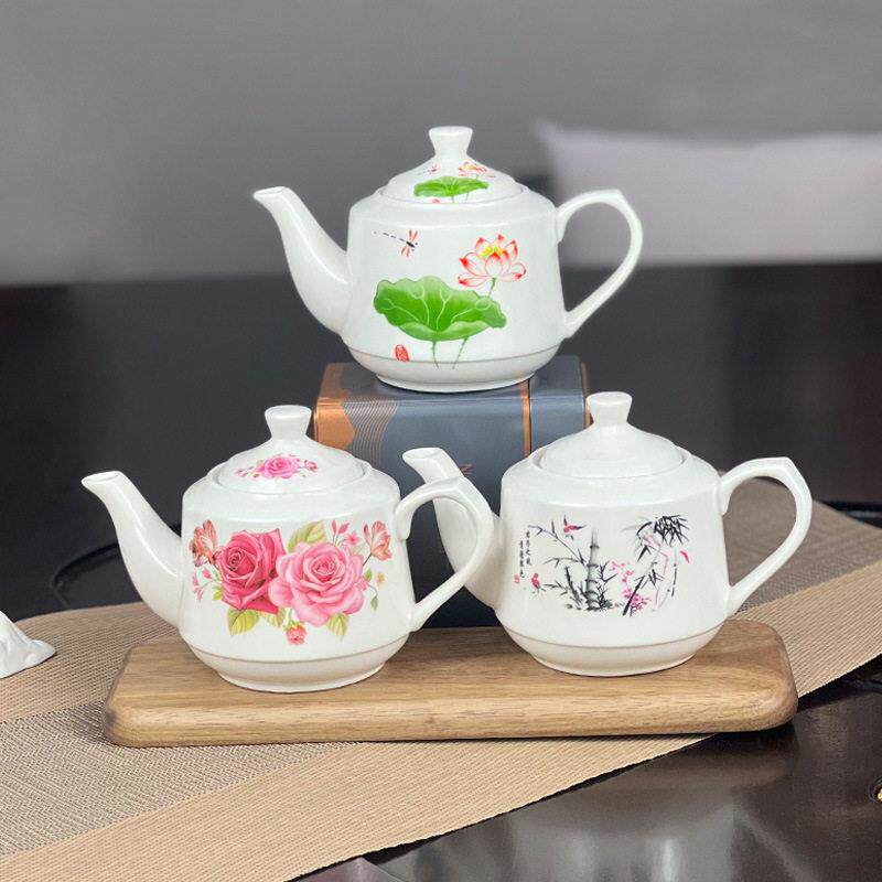 400毫升陶瓷酒壶分酒器小酒盅覆古烈酒一口杯家用茶壶中式酒具