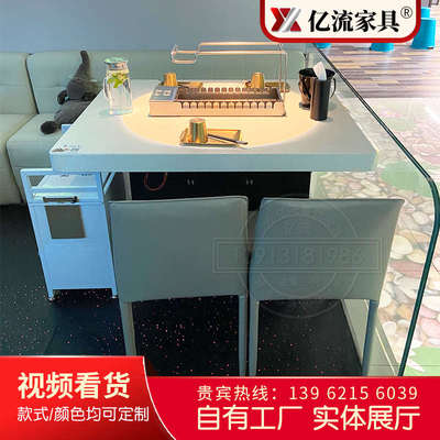 无烟烤串火锅桌子自动翻转烤涮一体上下排烟电炭烤羊腿烧烤店商用