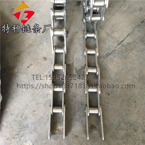 不锈钢输送链条 C2040SSC2050SSC2060SC2080S 双节距小滚珠链条