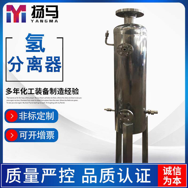 【支持定制】不锈钢氢氧分离器 电厂配套用抛光级氢分离器 耐用