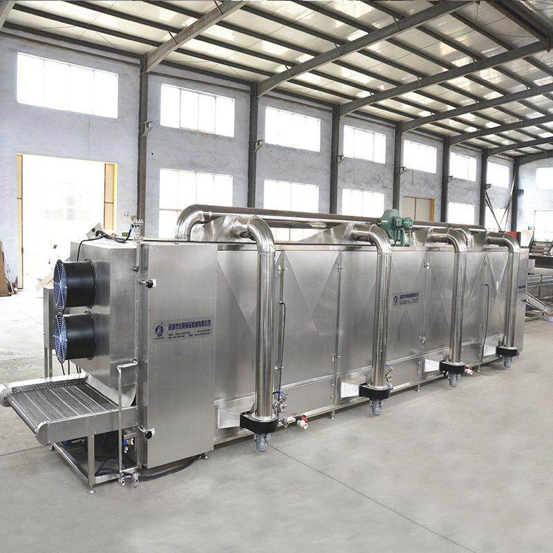 不锈钢隧道炉烘干线水果猪肉铺食品烘干设备全自动热风循环烘干机