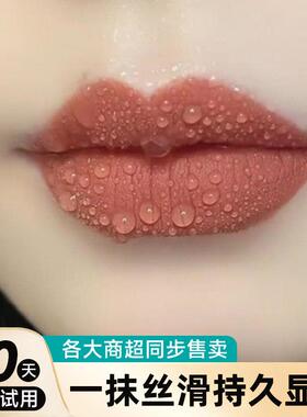网红推荐口红女豆沙红棕不掉色持久沾杯小众大品牌正品