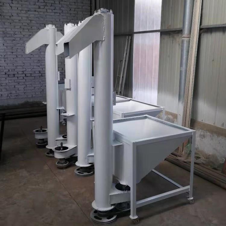 镀锌管绞龙螺旋杆输送机 建筑材料水泥干粉砂浆倾斜式上料提升机