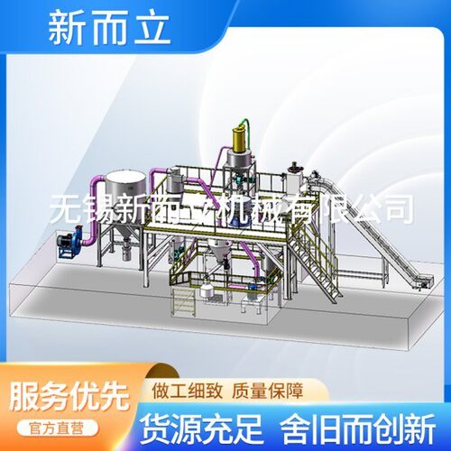 超微粉碎机机械粉碎和气流分级于一体设备水冷式