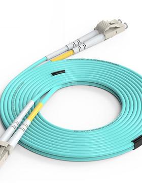 万兆多模双纤OM3/OM4工程级光纤跳线尾纤3/510米LC/LC/SC/FCSC/FC