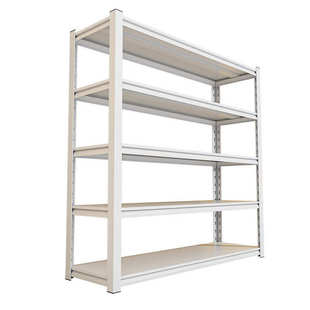 家用货架置物架落地多层杂物储藏间收纳架阳台仓库钢制超市收纳架