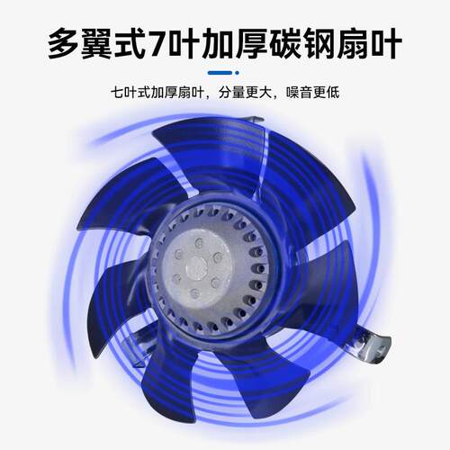 变3频4电机风机不带外壳QUG300/50/400/50/00FZL5/FTD