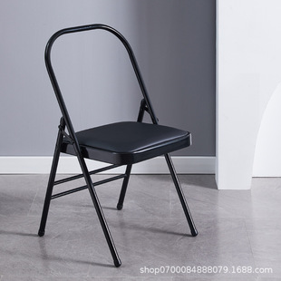 瑜伽板凳瑜伽专用椅瑜珈椅专业辅助普拉提椅子带腰托万能椅舒适款