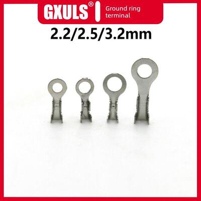 2.2/2.5/3.2mm圆形地环接线端子小型接线片鼻子DJ431-3A接地片O型