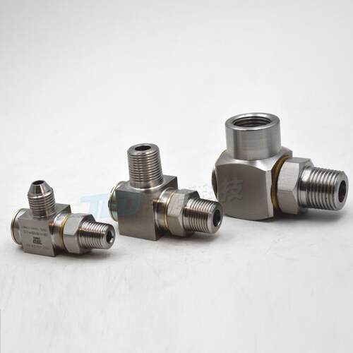 出售高压回转接头 液压油管旋转接头 不锈钢直通高压卷管器接头