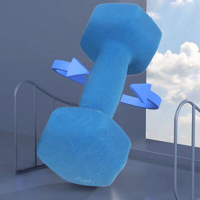 Dumbbell Hex Shape Anti-collision Fitness Equipment Waterpro