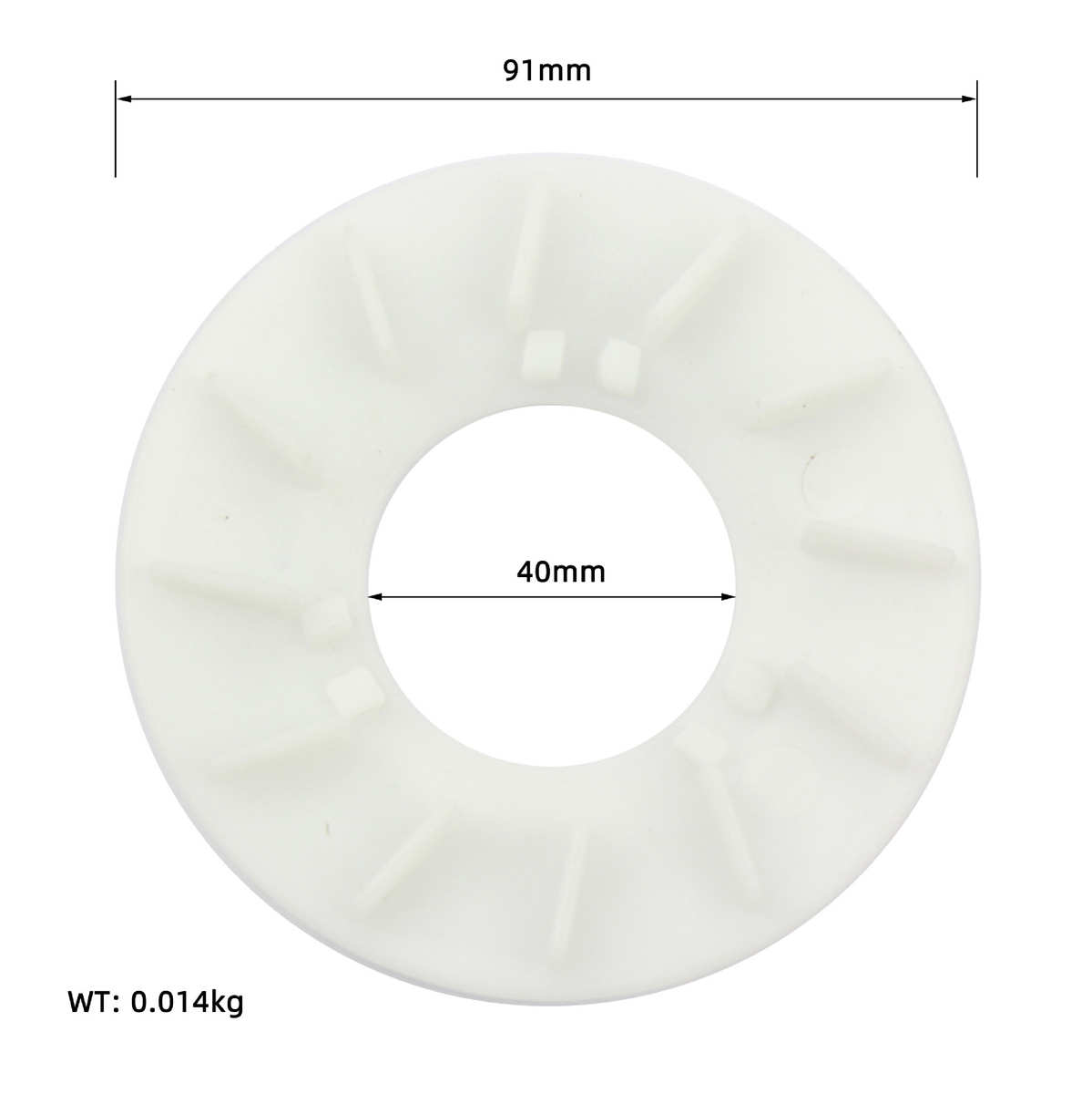 踏板车GY6 50cc发动机  80cc主动轮散热风扇 主动轮风叶 塑料48cc
