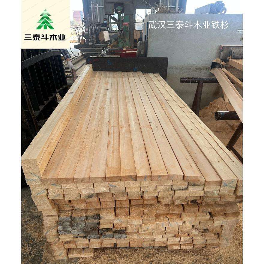 铁杉建筑木方厂家铁杉木材价格公道资质规格齐全量大直供