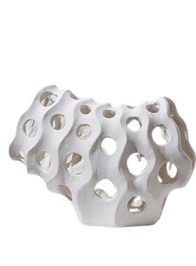 北欧何欧现代式格创意摆设风珊瑚几摆OFP件客厅酒柜书房桌面树脂