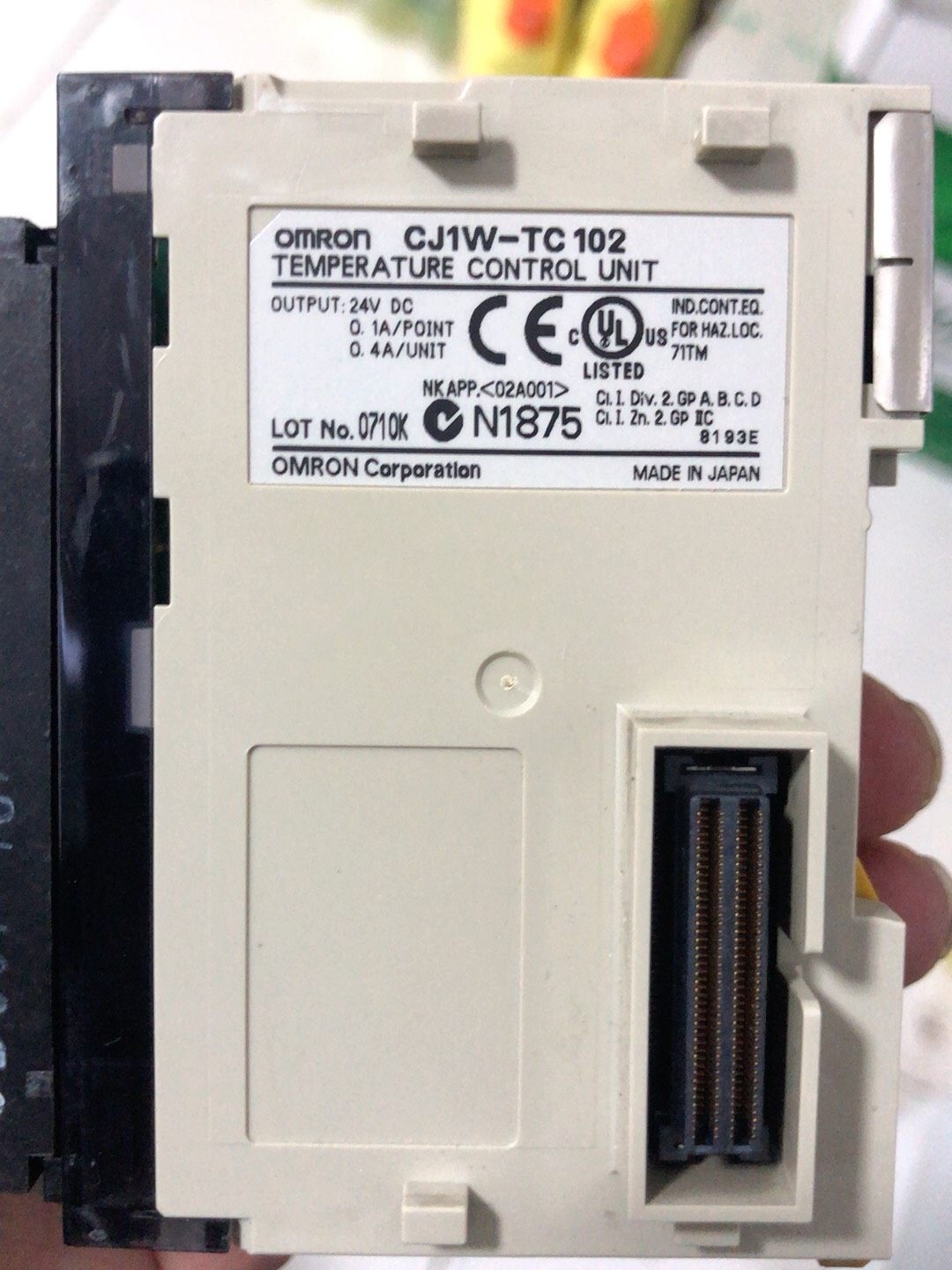 欧姆龙模块CJ1W-TC102，数量2PCS，功能OK，单价