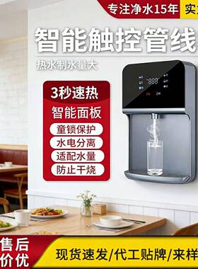 即热管线机挂壁式无水箱饮水机净水器家用自来水直饮净饮机速热