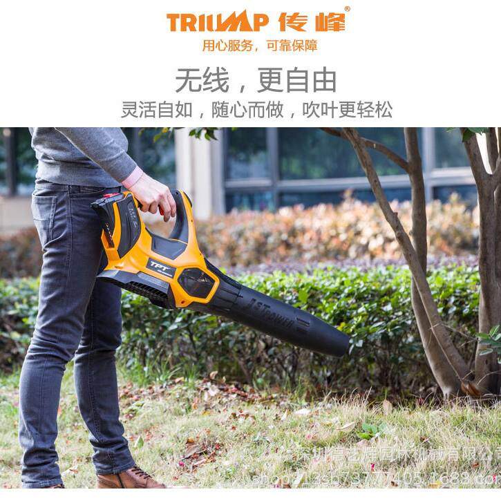 传峰手提工业吹风机充电式吹叶机电动锂电吹灰机大功率落叶鼓风机
