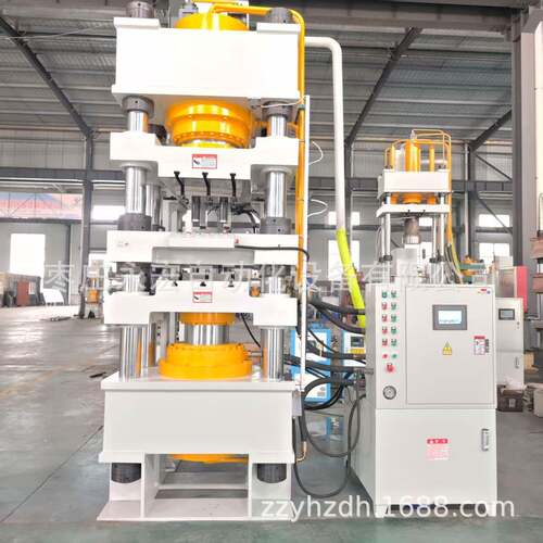 厂家直供400T全自动粉末成型液压机陶瓷粉氧化铝成型机四柱油压机