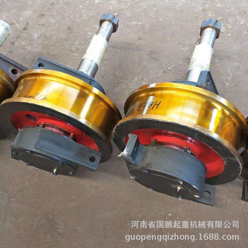 直径250mm-1000mm单双梁行车轮组桥式门式起重机运行车轮组
