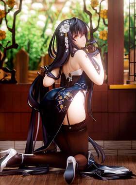 碧蓝航线可畏天狼星吾妻性感手办旗袍舰娘美少女机箱摆件男生
