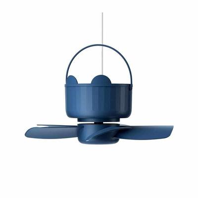 精品学生宿舍吊扇风扇小型静音蚊帐内可挂专用风扇USB定时遥控延