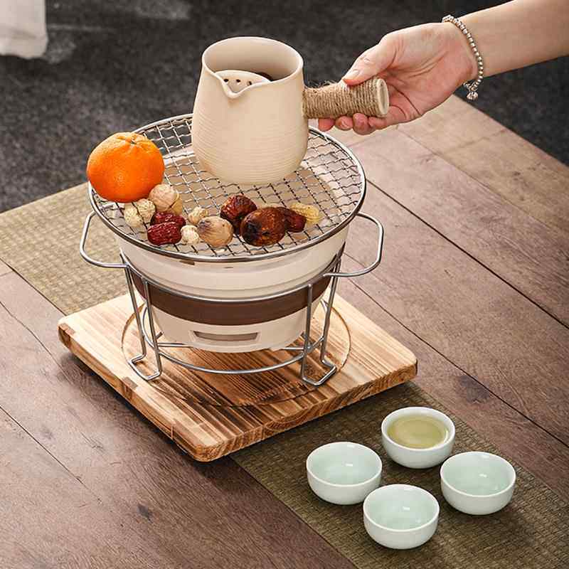 围煮茶罐罐茶壶家用煮茶烧器茶具户外烤炉室内煮碳TGZ炉烤奶套装