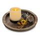 Storage Trays Candle Wooden Multi Fruit Holder purpose Tray