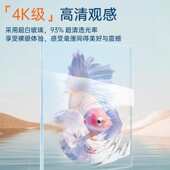 yee鱼缸客厅小型家用桌面超白玻璃小鱼缸水族箱生态免换水金鱼缸