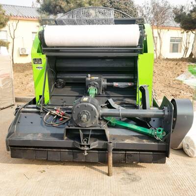 牌圆捆玉米秆收割粉碎打捆机背负式秸秆收割机