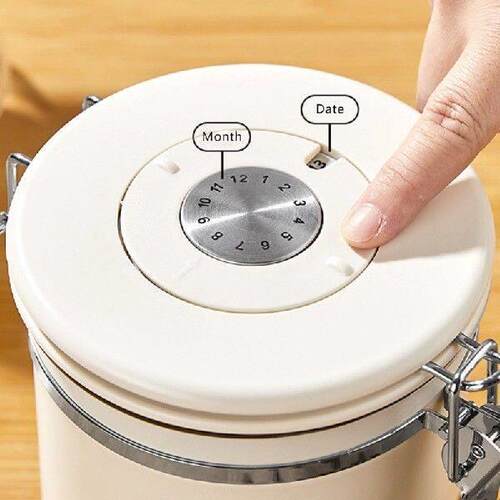304 Stainless Steel Sealed Can Coffee Bean Storage Tanks