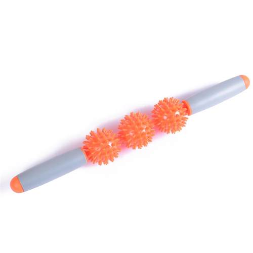 新款刺空按心按肉摩小腿深层肌放松棒按摩筋膜经络棒滚轮瑜伽摩棒