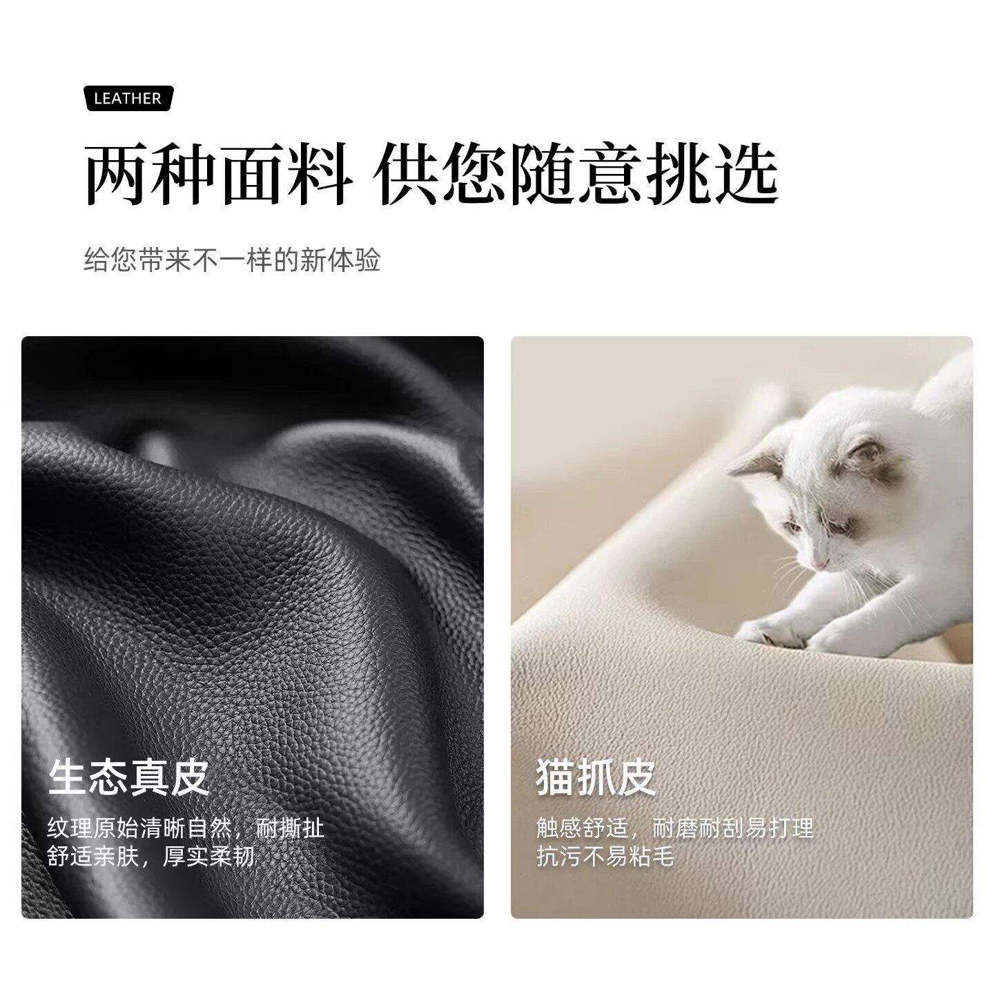 工厂直销中古风油蜡皮沙发小户型客厅沙发复古公寓民宿脚沙发