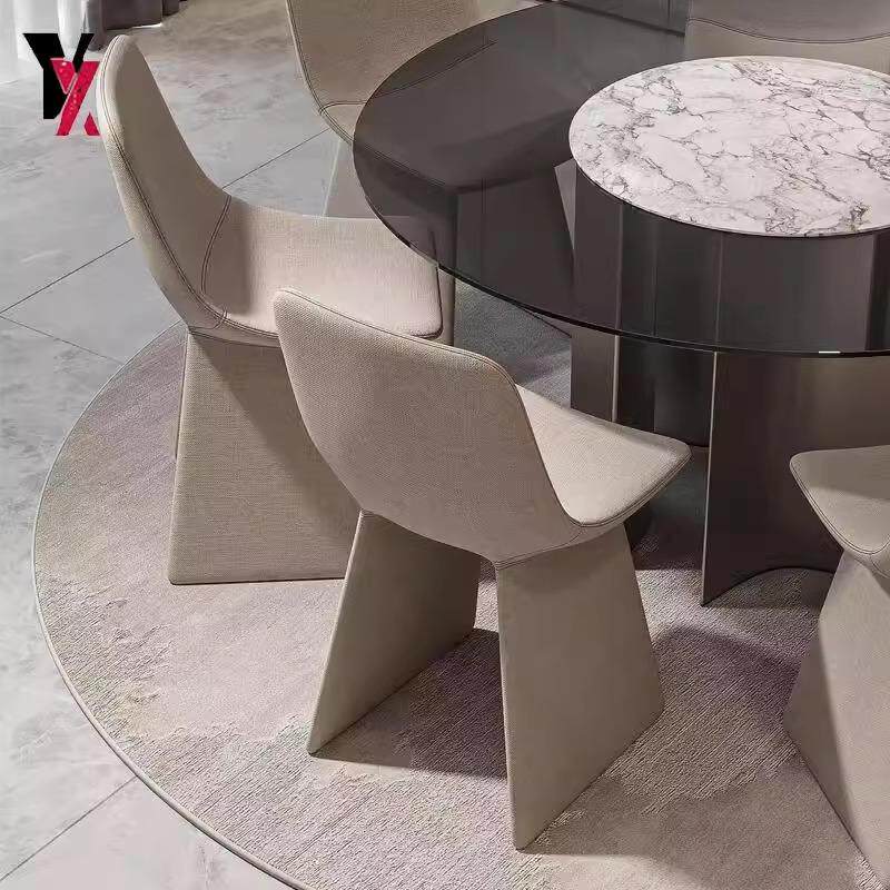 售楼处部一桌四椅会客接待洽谈桌椅轻奢现代影楼商务酒店椅子