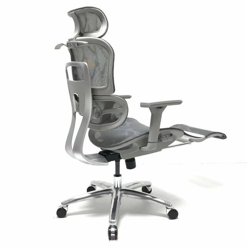 人XUI体椅工学椅子护腰透脑气电办公电靠背舒适家用竞老板椅