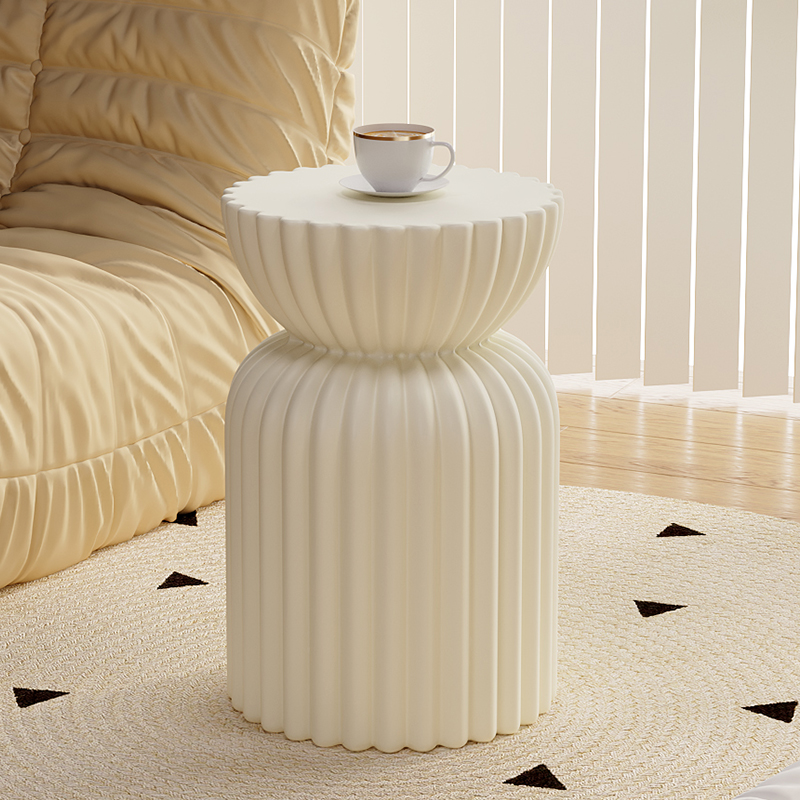 奶油风大型落地摆件客厅装饰品沙发边卧室床头柜边几茶几乔迁新居