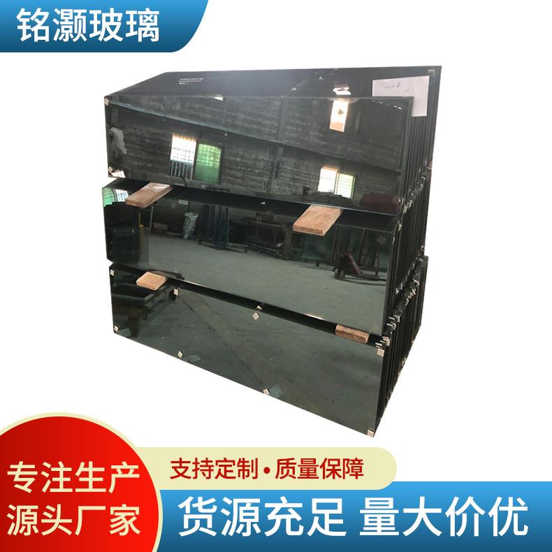 可视镀膜5-12MM异型钢化玻璃单面镜切割透光防偷窥玻璃厂家高透明