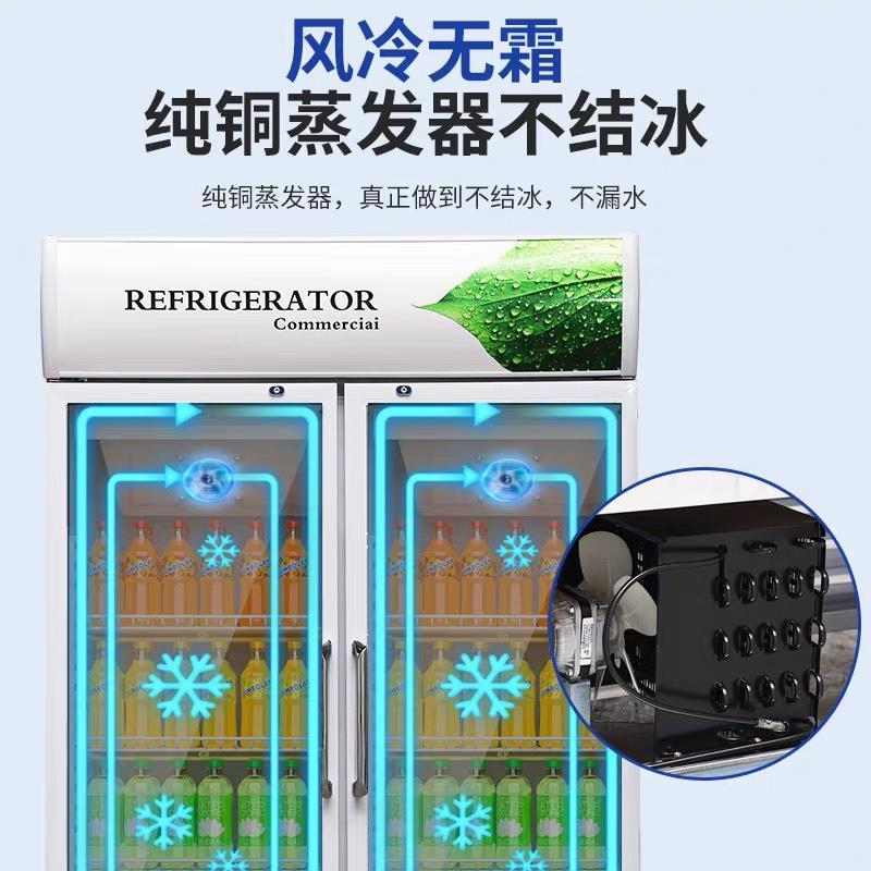 啤酒柜商用立式饮料展示柜超市冷藏保鲜柜便利店酒店饭店超市冷柜