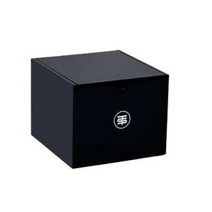 亚克力翻盖式 桌面收纳盒 防尘棉签卸妆棉收纳盒轻奢欧式