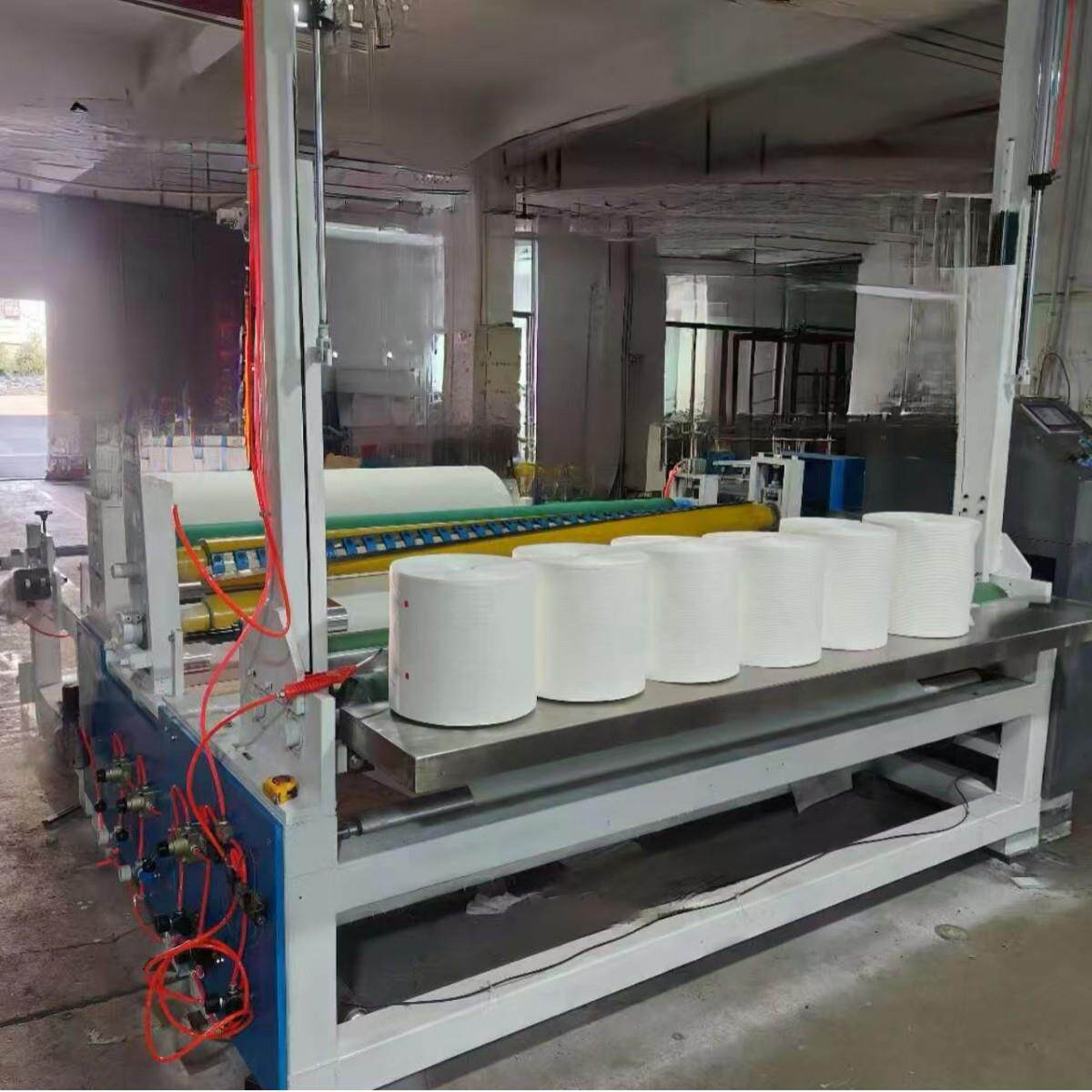 高速无纺布精准分切机卷材收卷成型复卷机器变频节能点断机