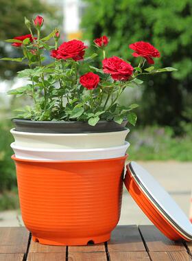 陶瓷加厚树脂塑料花盆花盆花瓶