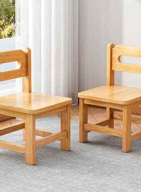 家子用实木小凳现代简约椅靠背椅子矮凳N557叠小木凳板凳方凳可放