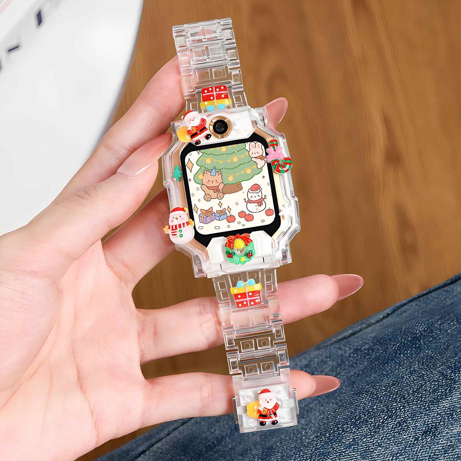 适用小天才电话手表带Z10/Z9/Z8/Z7磁吸闪扣Q1A/Z6巅峰版D2D3手链