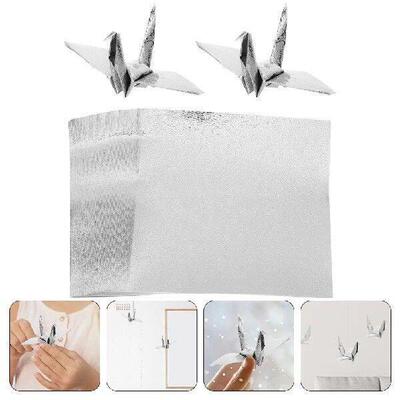 100 Sheets Suite Single-sided Pearlescent Origami