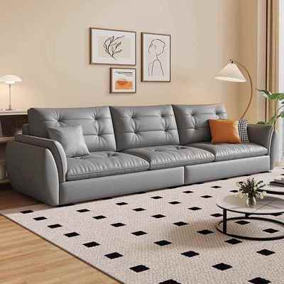 意式轻奢VSZ云朵沙出客厅小户型科技布简发约现布艺沙发办公代租